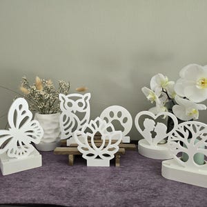 Candle holder tealights insert pictures tealight holder various motifs