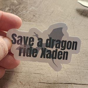 Xaden Sticker | Kindle Sticker