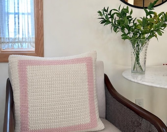 Lot de 2 taies d'oreillers en satin lavé de 50x70cm - rose pétale