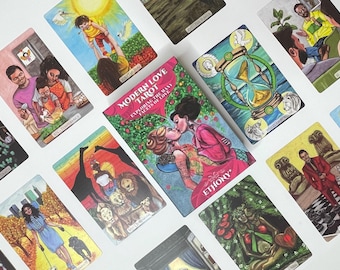 Modern Love Tarot Deck by Ethony: Indie Illustrated Cards - Etsy