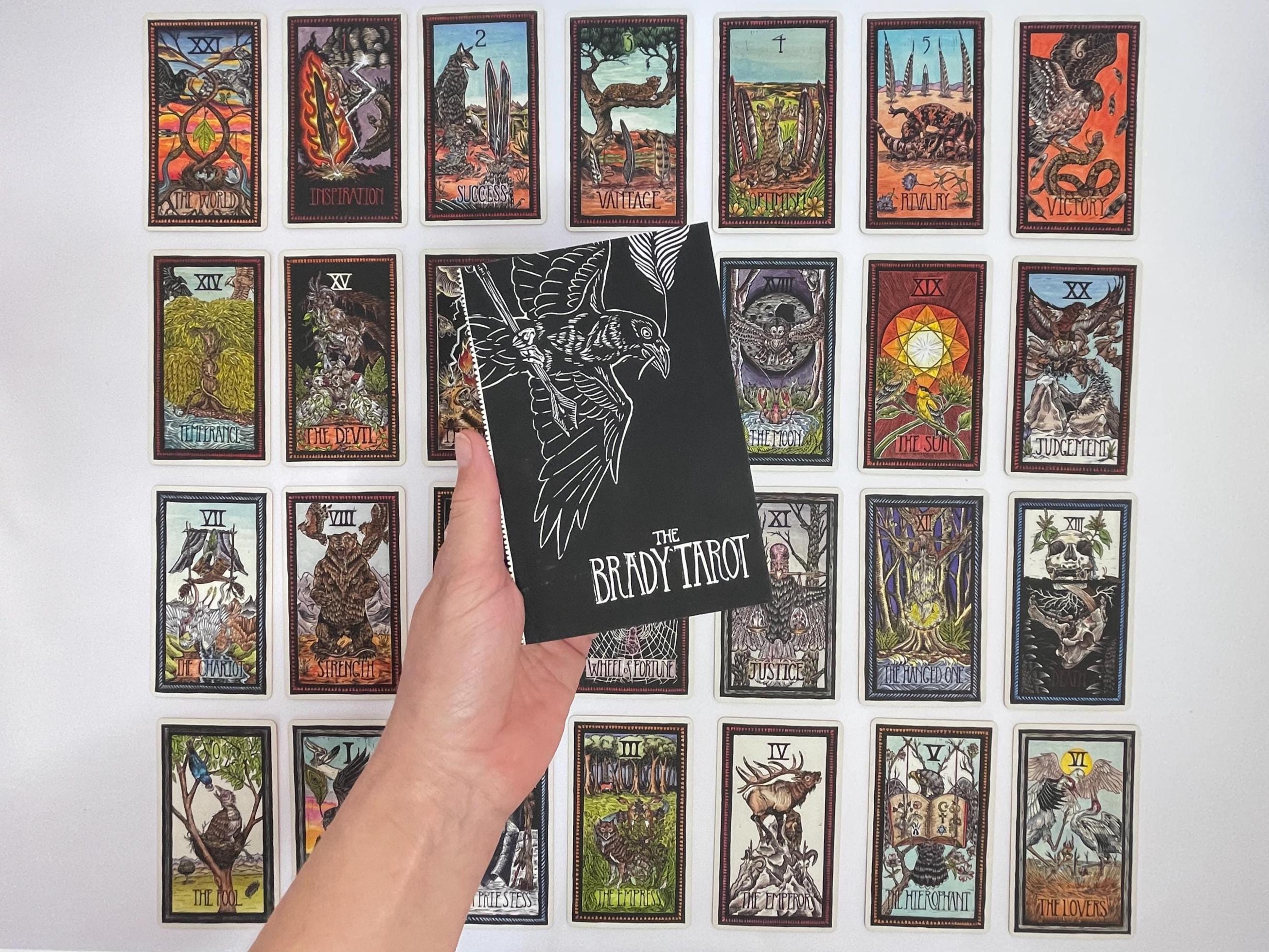 Signed Brady Tarot Deck: Kickstarter Edition in Wooden Box - Etsy