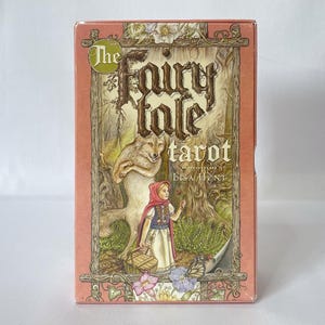 The Fairy Tale Tarot por Lisa Hunt 1ª edição 2009, cartas de tarô fora de catálogo, baralho de tarô raro, novo e lacrado
