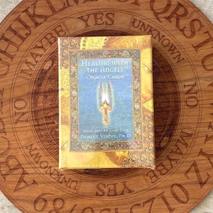 Cartes Oracle Healing with the Angels de Doreen Virtue - Rares, épuisées, neuves et scellées Angel Oracle Deck 44 cartes + guide