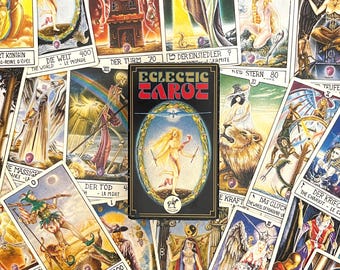 Eclectic Tarot – Rare Occult-inspired Deck by Josef Machynka (1986