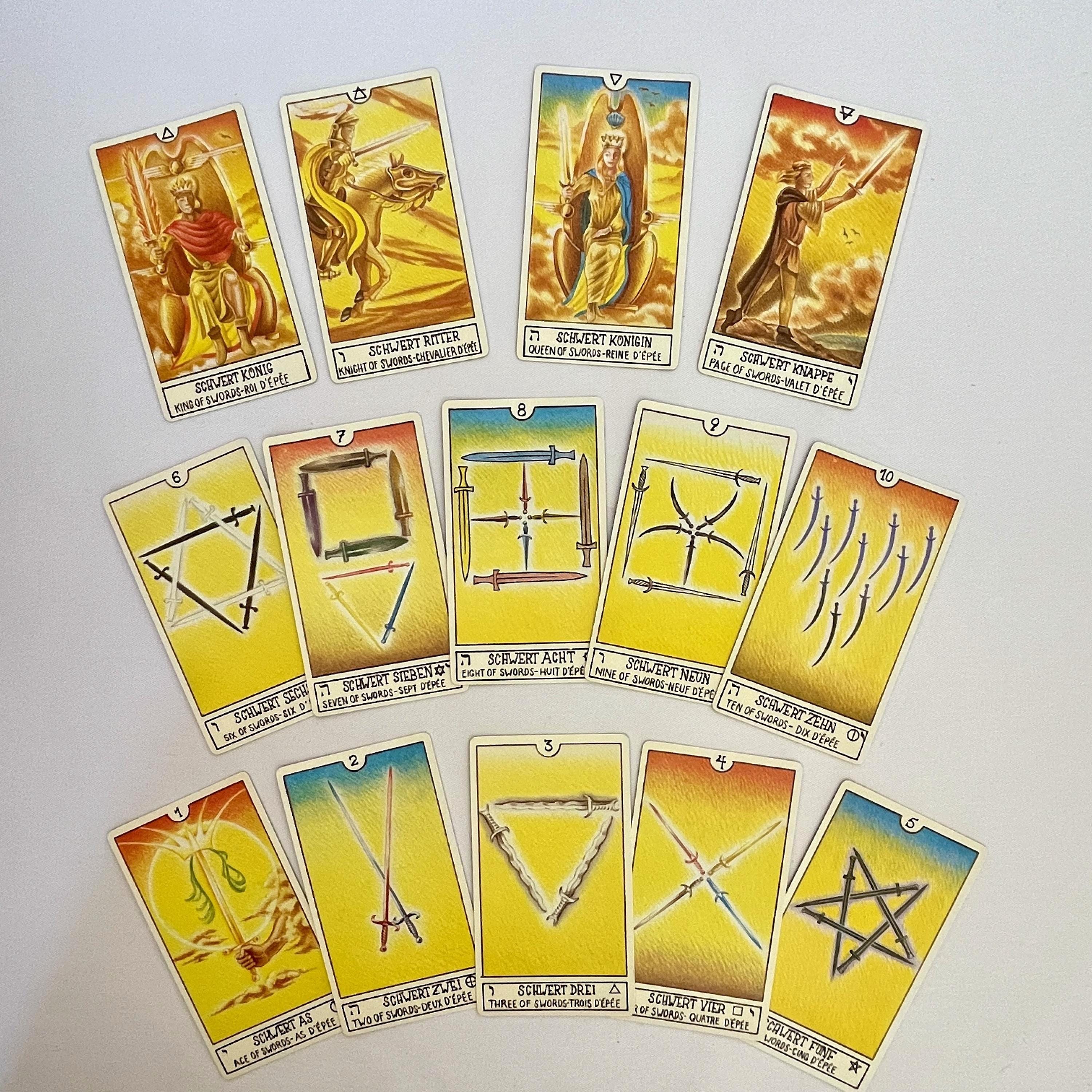Rare 1986 Eclectic Tarot Deck: Piatnik, Josef Machynka, Complete