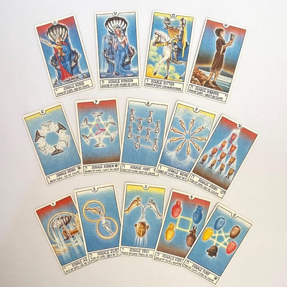 Rare 1986 Eclectic Tarot Deck: Piatnik, Josef Machynka, Complete