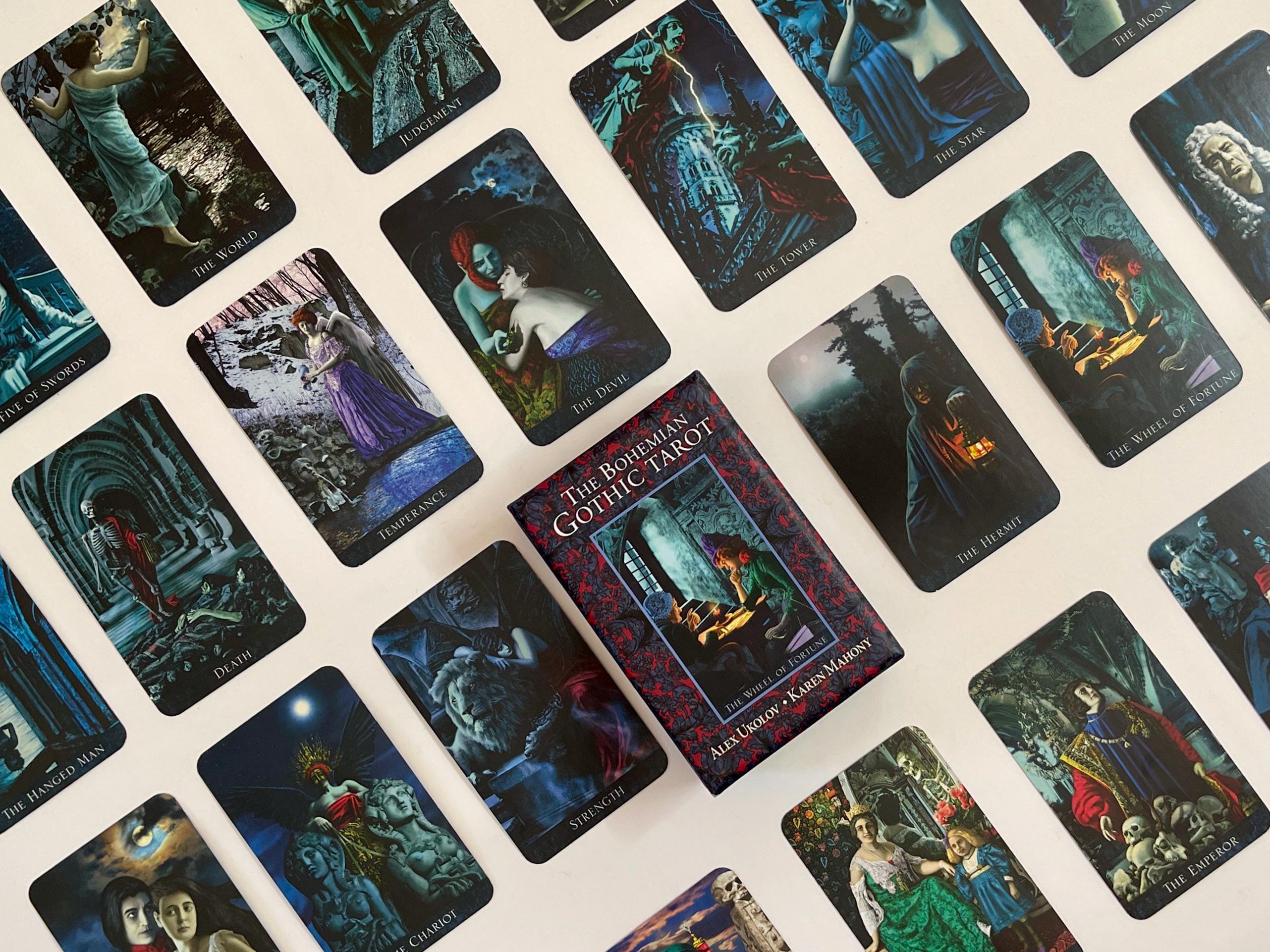 ☆超絶版希少☆THE BOHEMIAN GOTHIC TAROT The Bohemian Gothic Tarot fourth edition, standard size