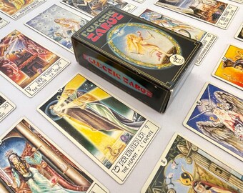 Rare 1986 Eclectic Tarot Deck: Piatnik, Josef Machynka, Complete