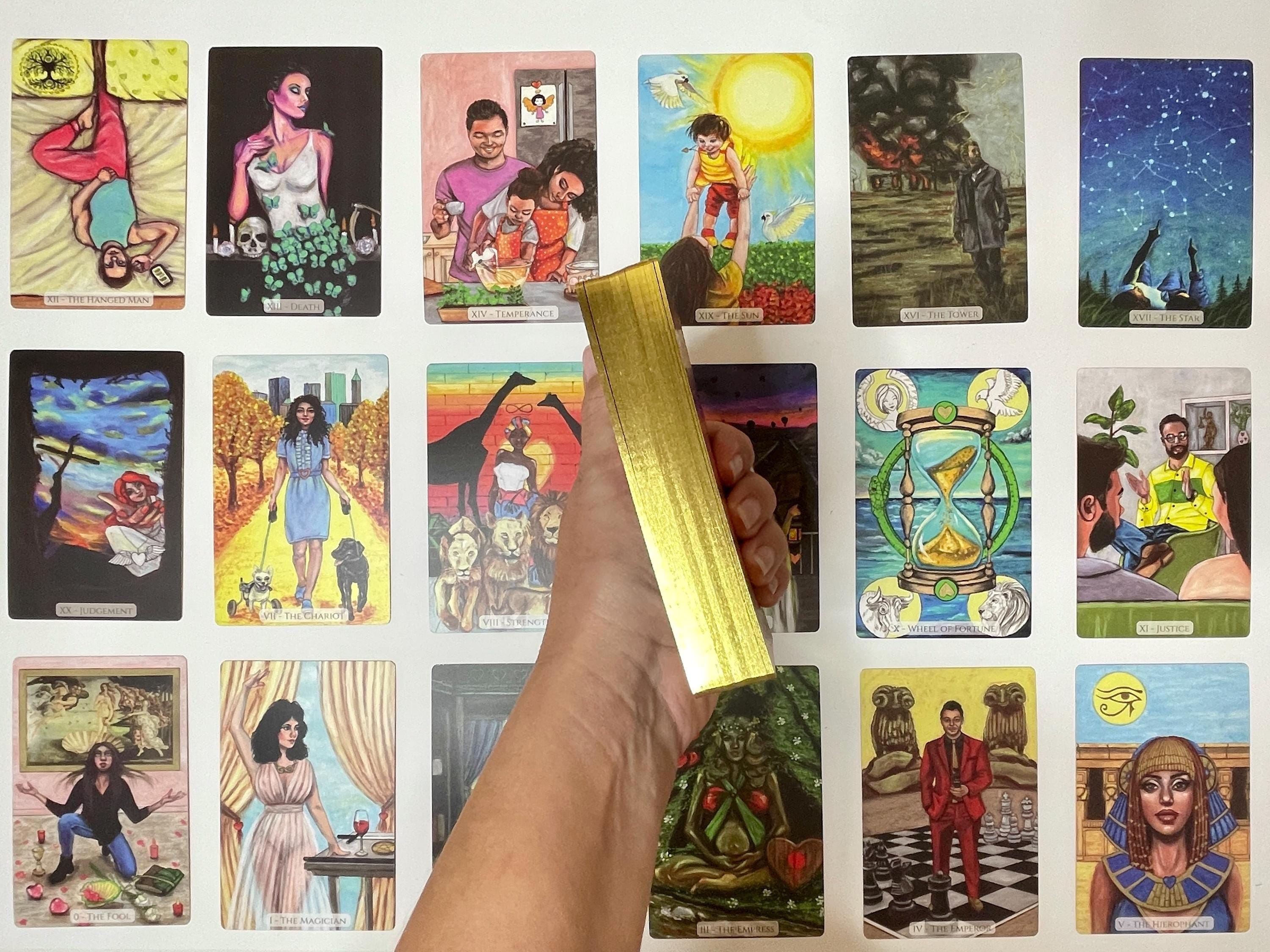 Modern Love Tarot Deck by Ethony: Indie Illustrated Cards - Etsy