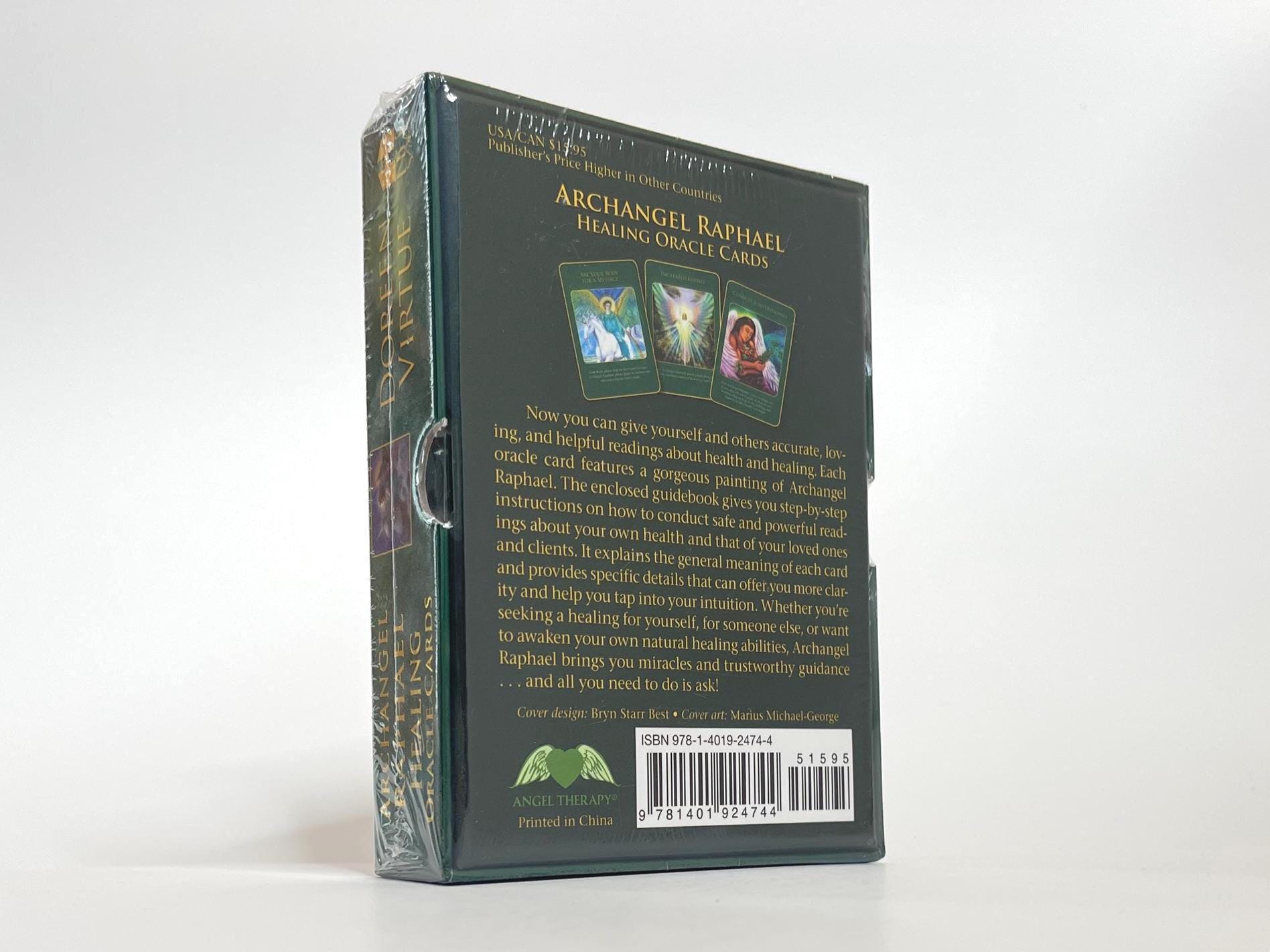 ドリーン・バーチュー著の希少な大天使ラファエルのヒーリングオラクル
