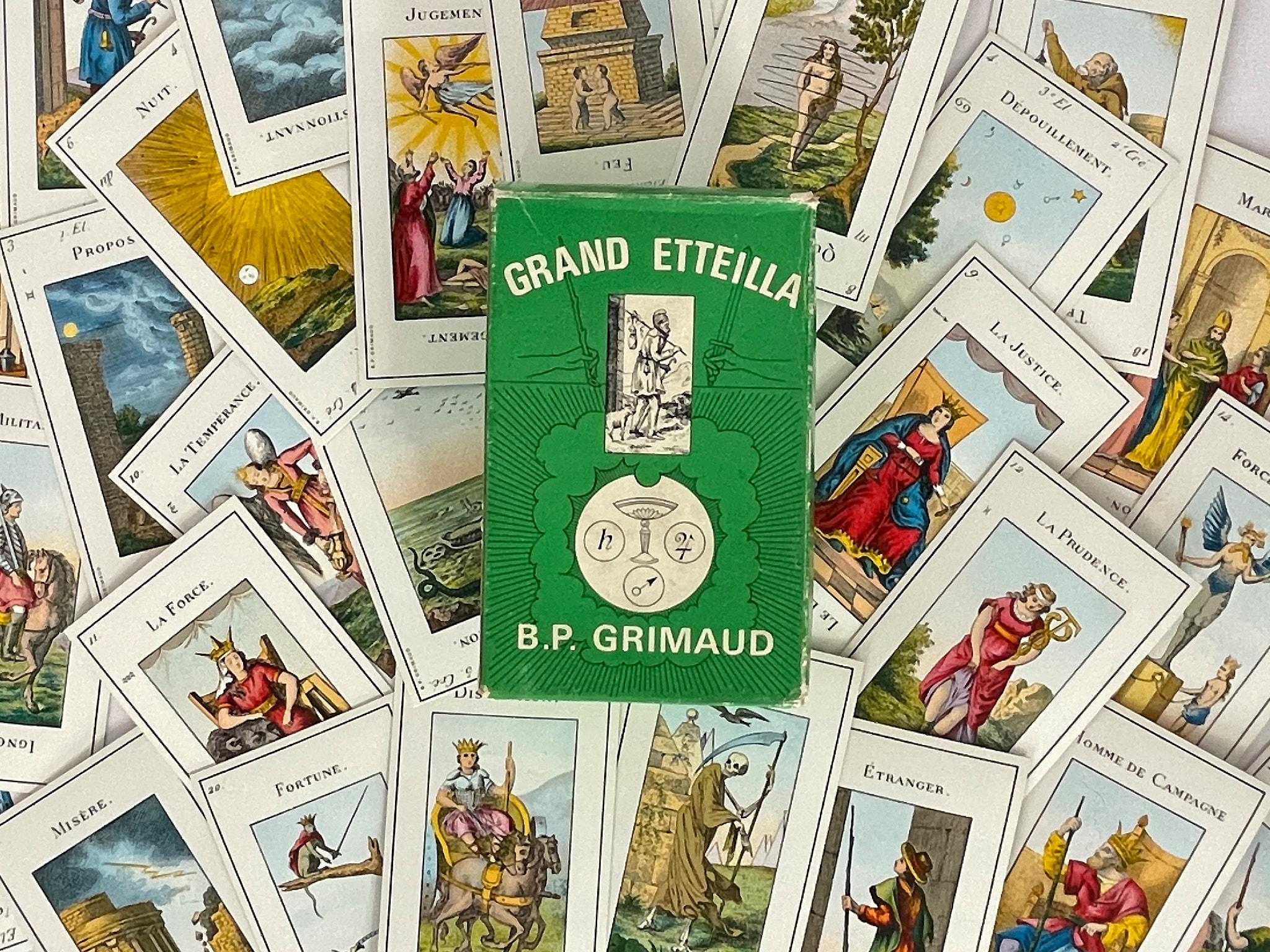 趣味・スポーツ・実用 GRAND ETTEILLA EGYPTIAN GYPSIES TAROT GRAND ETTEILLA EGYPTIAN GYPSIES TAROT - 1969 TAROT CARD DECK