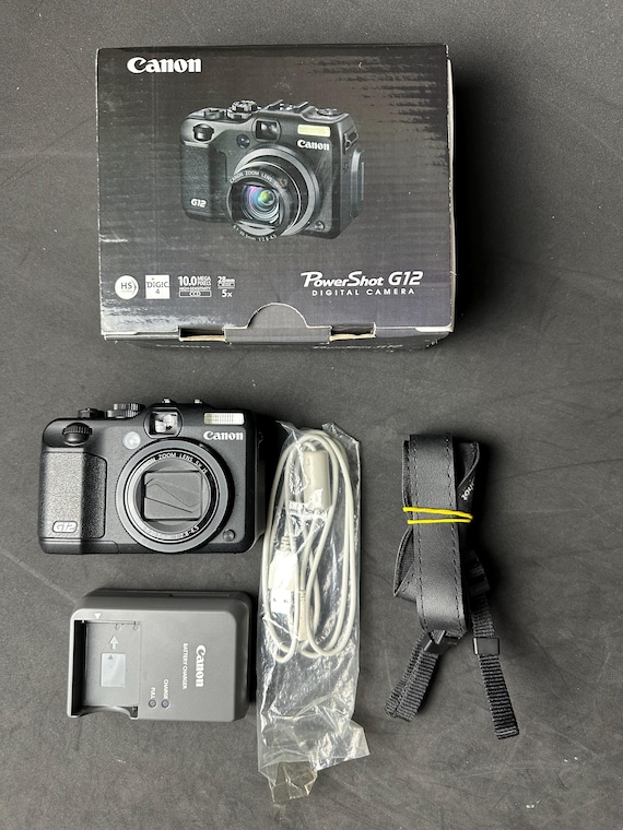 Canon PowerShot G12 – デジタルカメラ – ヴィンテージコンパクト