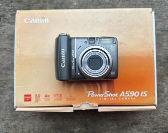 Canon Powershot A590 IS 8.0MP 4x Optical Zoom Digital Camera