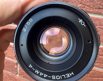 Helios 44M-4 58mm F2.0 Valdai Factory. Vintage USSR Lens for Mount