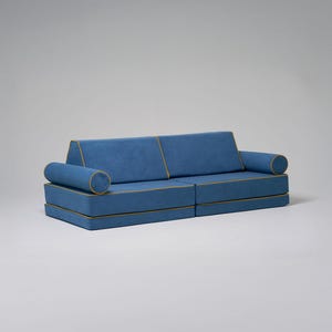 BigBuddy Montessori Play Sofa - Corduroy - Handcrafted Transformable Foam Couch for Kids