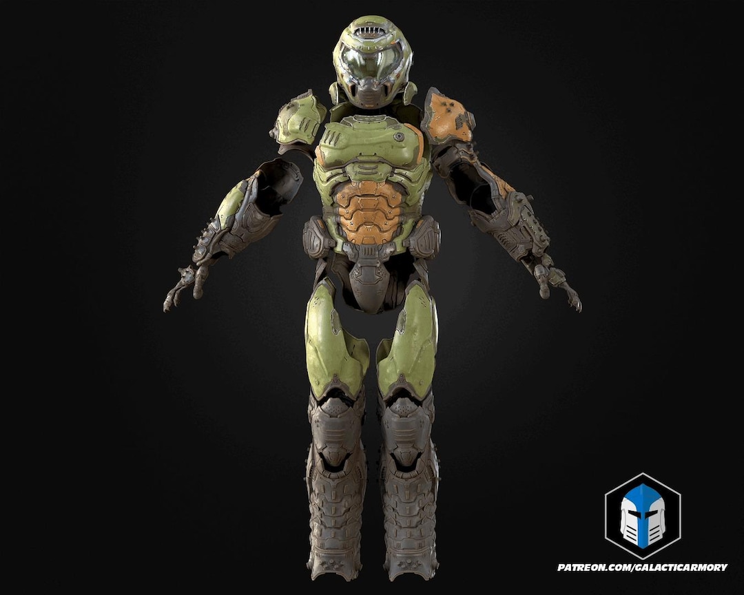 Doom Eternal Armor Diy Kit Etsy 