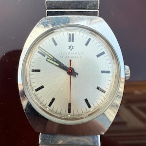 Vintage Junghans 17 Jewels Men&#39;s Watch