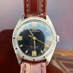 Vintage Oris &quot;Explorer&quot; Skin Diver Men&#39;s Watch