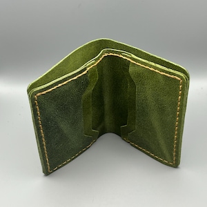 Deep Green Retro Wallet