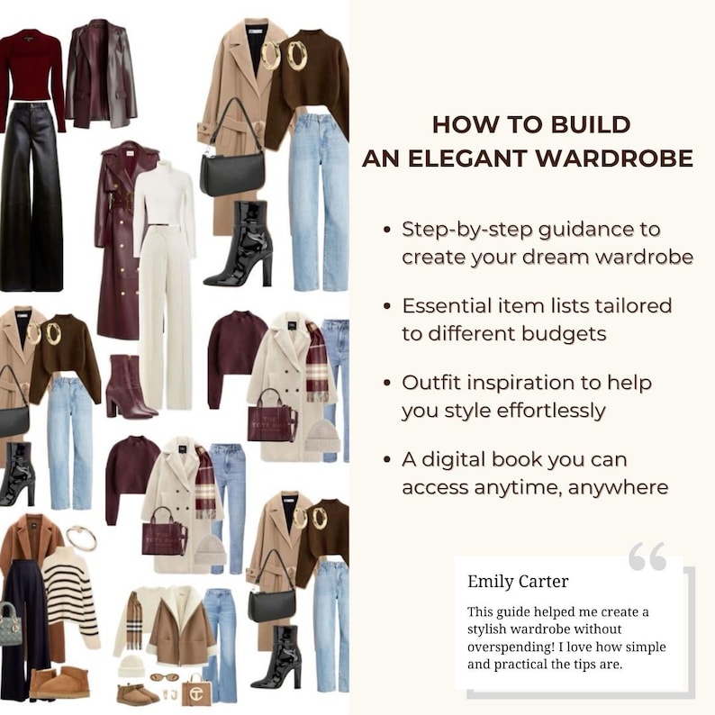 budget capsule wardrobe, affordable fashion guide, dress elegantly on a budget, fashion ebook PDF, outfit planner for women, capsule fashion ideas, chic wardrobe tips, fashion on a budget, timeless outfit inspiration, capsule clothing for women, digital fashion guide, look expensive cheap, budget-friendly capsule, capsule style guide, fashion strategy PDF, how to dress better, classy wardrobe plan, digital style help