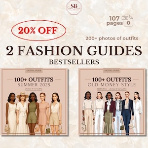 200+ Outfit Ideas: Old Money & Summer Capsule Wardrobe Guide (PDF Download)
