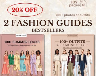 Más de 200 ideas de atuendos: Guía de vestuario cápsula de verano y estilo clásico (descarga en PDF)