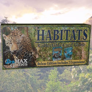 Jeu de cartes animal Habitats - SOLDES DE PRINTEMPS ! - Du plaisir en famille pour tous les âges ! - Associez les animaux à leur habitat avec des cartes éducatives représentant de vrais animaux