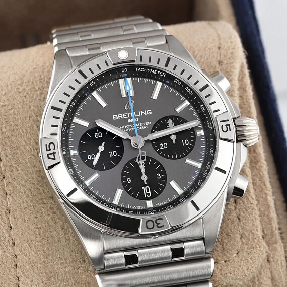 Breitling Chronomat B01 42 Chronograph Titanium Automatic Men's Watch Item No. EB0134101M1E1