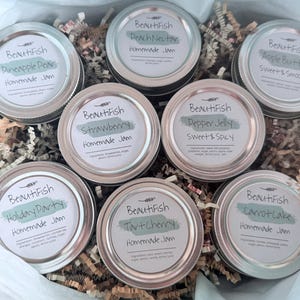 Homemade Jam & Fruit Preserves | Packaged in glass jars | Vegan | Preserved and shelf stable