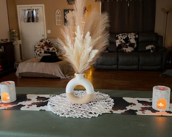 Cow Print Table/Coffee Table Runner
