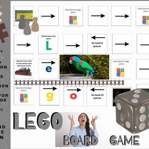 LEGO-Inspired Therapy Activity for OT | Fine Motor & Social Skills Printable | Brick Building Group Tool