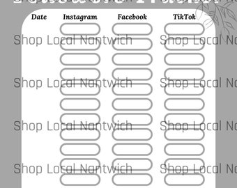 Followers Tracker - Grey - Digital Download