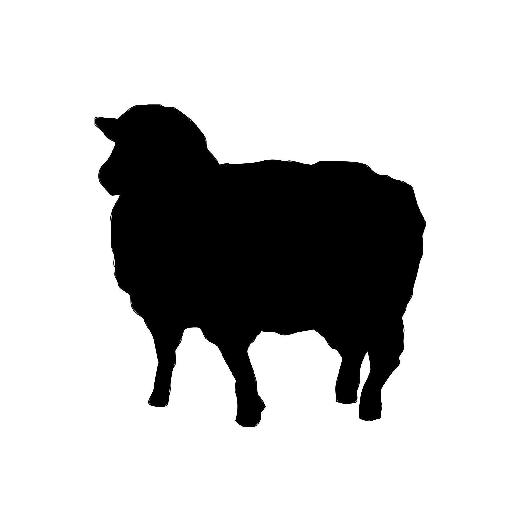 20 Pack Paper Sheep Shapes Sheep Cutouts Sheep Die Cuts | Etsy