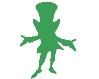 Leprechaun Paper Cutouts – 20 Pack – 2-7 Inch Green Cardstock St Patrick’s Day Decorations