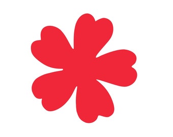 Paper Flower Cutouts - Spring Easter DIY Crafts - (20) Pack