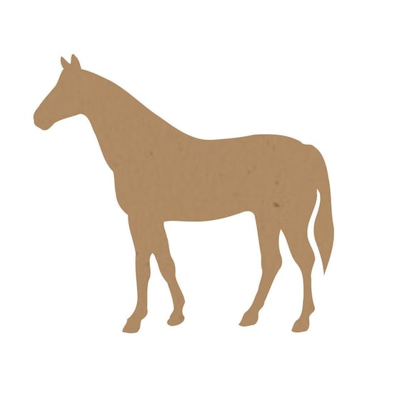 20 Pack Paper Horse Shapes Die Cut Horse Cutout Horse Show Etsy
