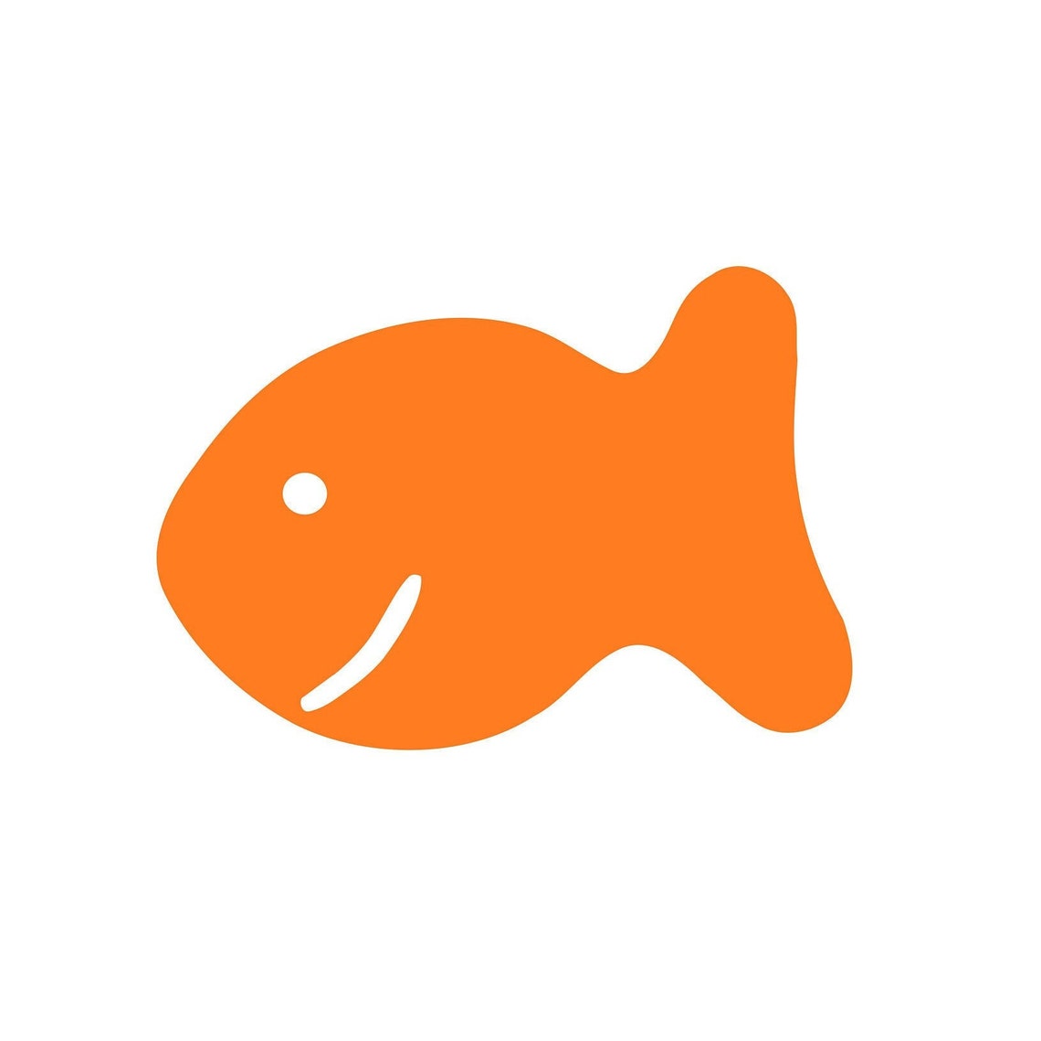 20 Pack Paper Goldfish Shapes Cutouts Fish Cracker Die Cuts - Etsy