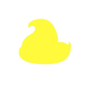 20 Pack - Paper Chick Peep Shapes Die Cuts Easter Chick Cutouts Marshmallow Peep Scrapbooking Journaling DIY Craft Project Bulletin Board