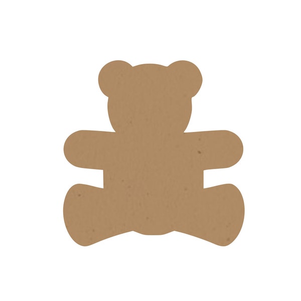 20 Pack - Paper Teddy Bear Cutouts, Teddy Bear Shapes, Baby Shower Die Cut, Journaling, Scrapbooking, Paper Crafts, DIY Projects