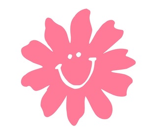 Paper Smile Daisy Cutouts - Spring & Easter DIY Decor (20) Pack