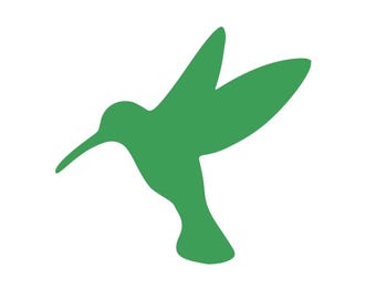 Paper Hummingbird Cutouts: 20-Pack Craft Shapes