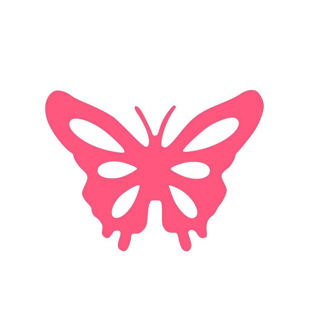 20 Pack Paper Butterfly Shapes, Die Cut Butterfly, Butterfly Cutouts