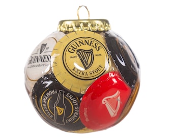 Adorno de tapón de botella de Guinness