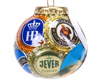 German Bottle Cap Ornament