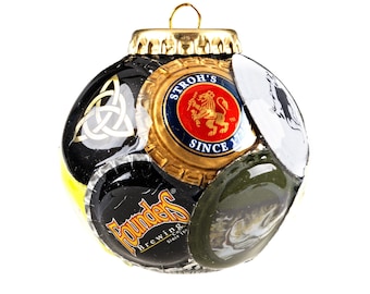 Michigan Breweries Bottle Cap Ornament