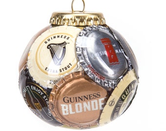 Irish Beer Bottle Cap Ornament