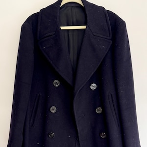 1950s Navy Peacoat - Etsy
