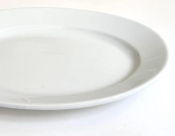 Antique English Ironstone Serving Platter 19th Century Powell & Bishop