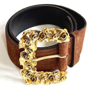 80s Brown Belt - Etsy display picture 3