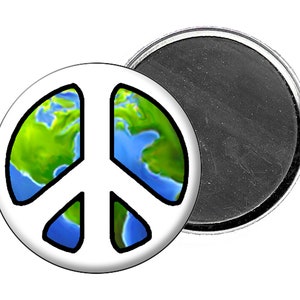 6 EARTH DAY 1.25 PINS 6 Small Pin Back Buttons Every Day is Earth Day, Earth Hugger, Earth Heart, Earth Peace, One People Planet Future image 9